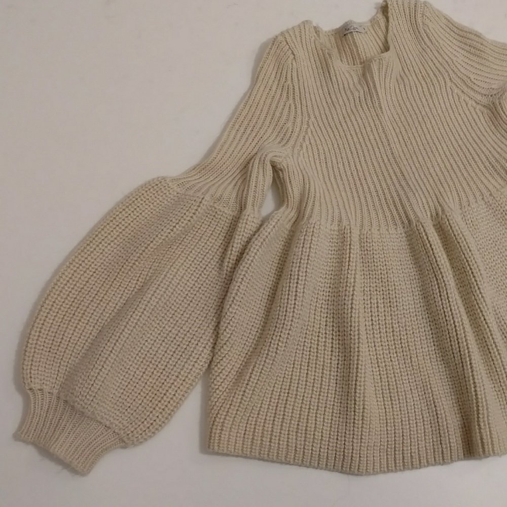 Mes Demoiselles Paris Luxury Designer Sweater Soft Alpaca Blend French Romantic - Picture 8 of 8